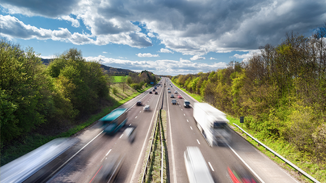 motorway traffic
